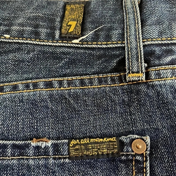 7 For All Mankind Slimmy Jeans - Size 30 Waist - Picture 8 of 8